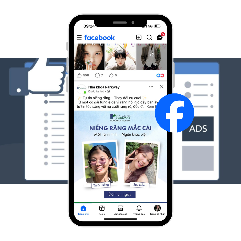 Quản lý Fanpage & nội dung thương hiệu