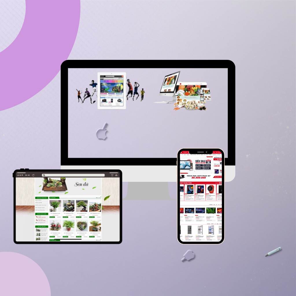 Thiết kế Website quảng bá sản phẩm hiện đại